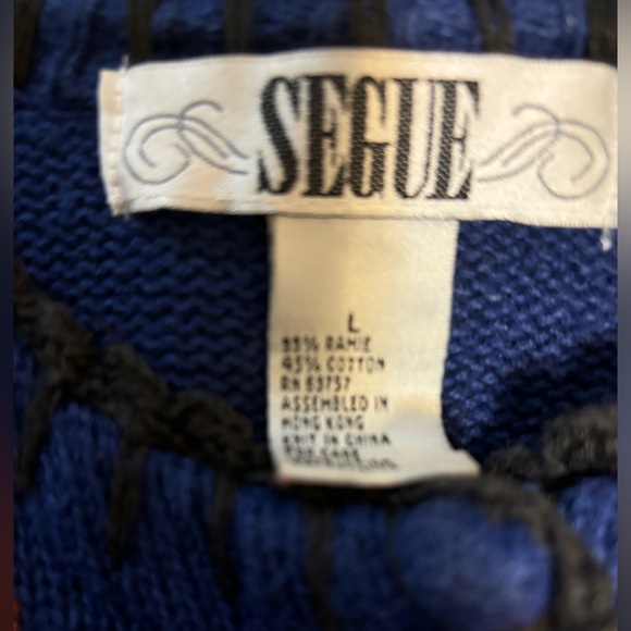 SEGUE women’s size Large Nutcracker sweater/cardigan. Christmas. - Picture 3 of 8